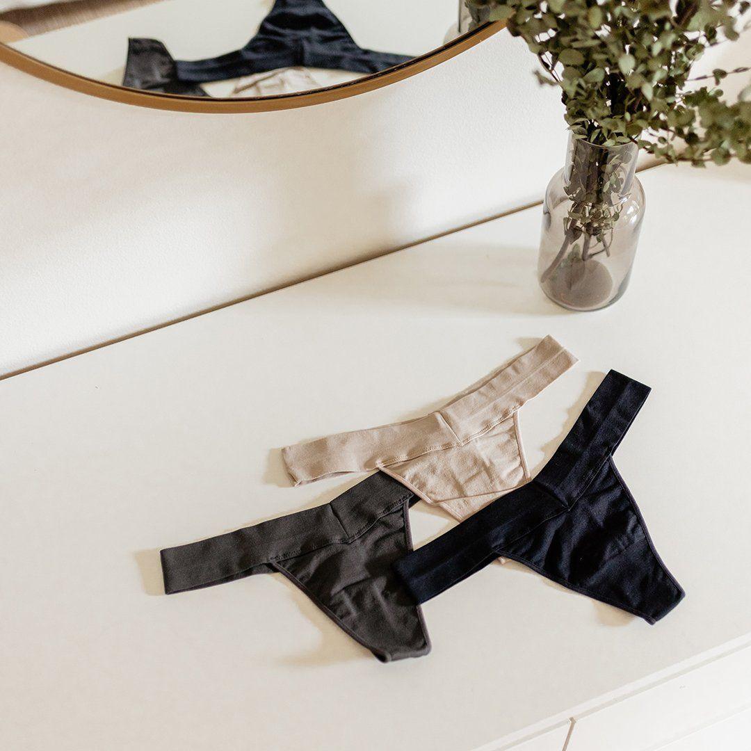 UNDIES COMFY MIDI THONG UNDERWEAR | 3 pack