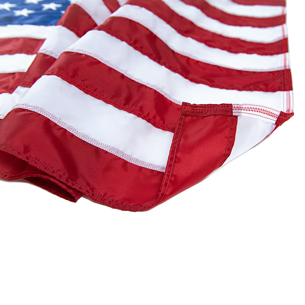 3’ x 5’ Elizabeth Ross American Flag with Embroidered Stars