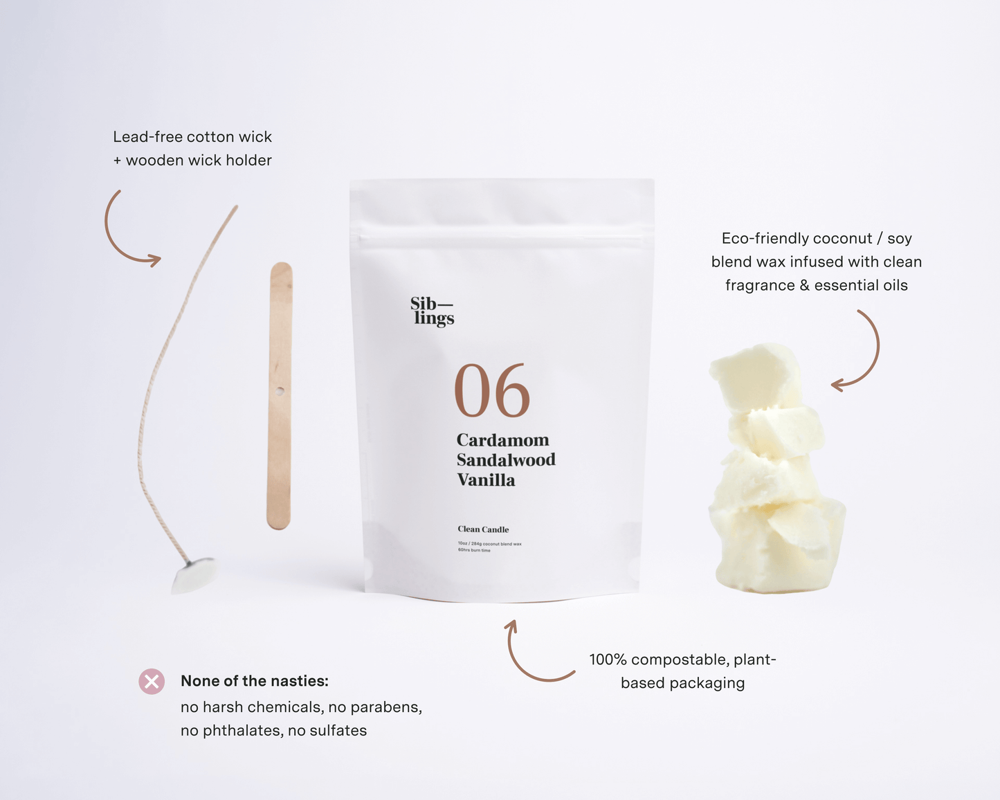 No 06 — Cardamom, Sandalwood, Vanilla