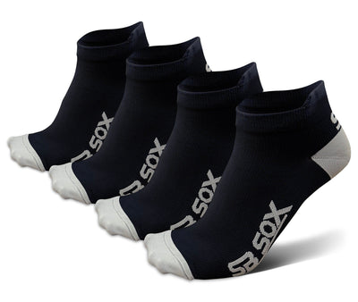 2-pair Lowcut Compression Socks (15-20mmHg)