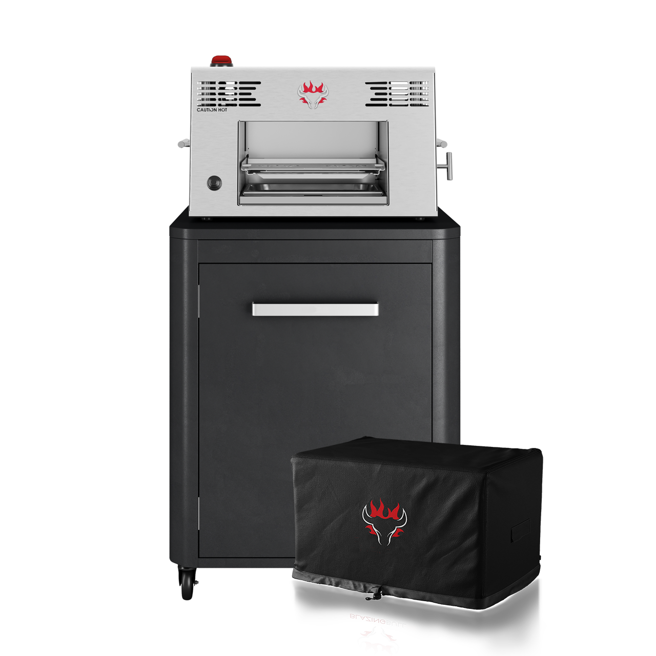 Schwank Grill + Modern Grill Table + Cover