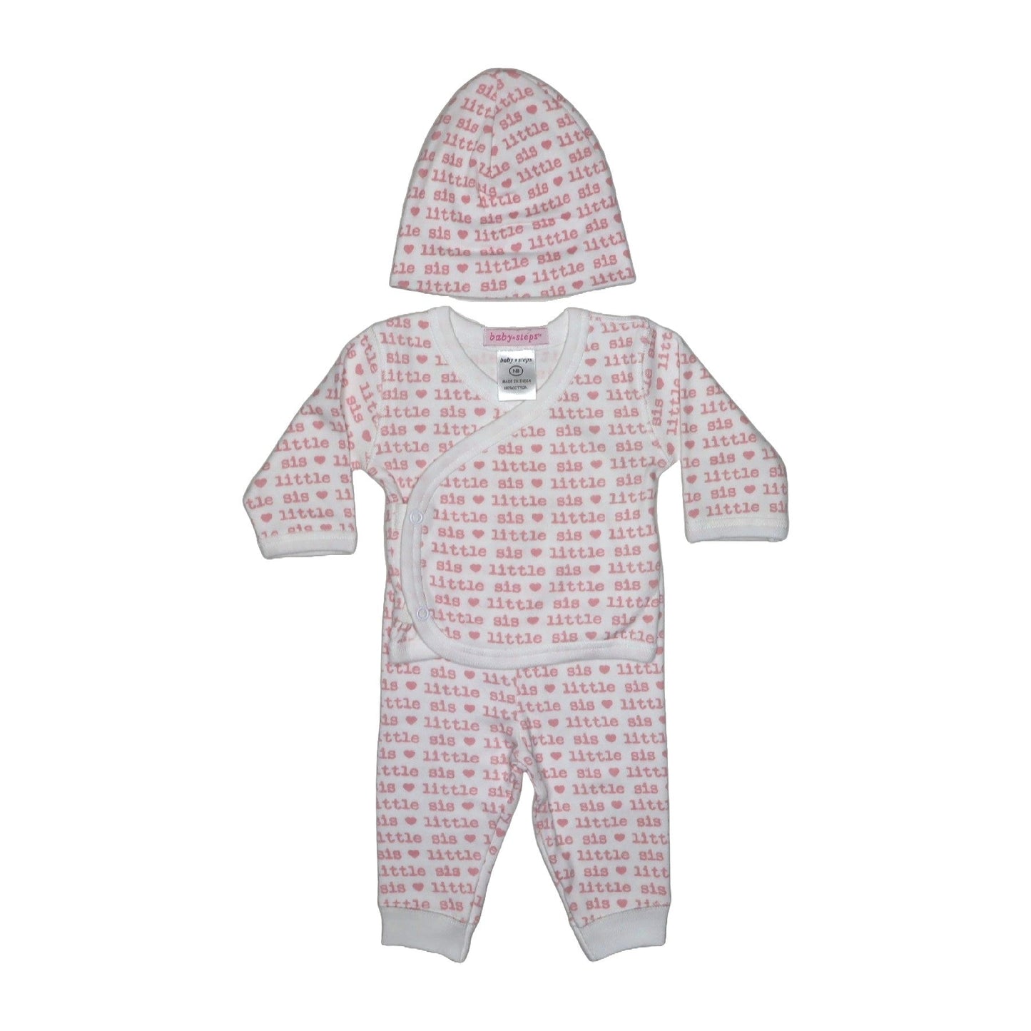 🩷 Baby 3 Piece Set - Sibling Collection - Little Sis