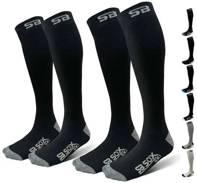 2-pair Merino Wool Ski Socks