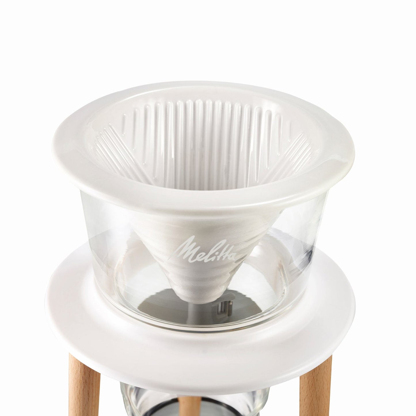 Melitta® SENZ V™ Pour-Over™ Connected Coffee System | Bluetooth | Wabilogic App | White