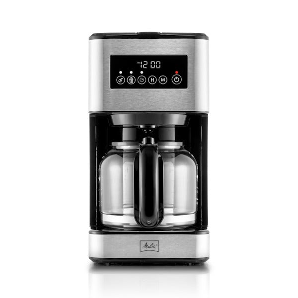 Melitta® Aroma Tocco™ Plus 12-Cup Iced Drip Coffee Maker w/ Glass Carafe | Programmable, Hot & Iced | Black