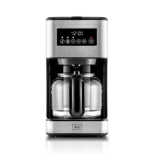 Melitta® Aroma Tocco™ Plus 12-Cup Iced Drip Coffee Maker w/ Glass Carafe | Programmable, Hot & Iced | Black