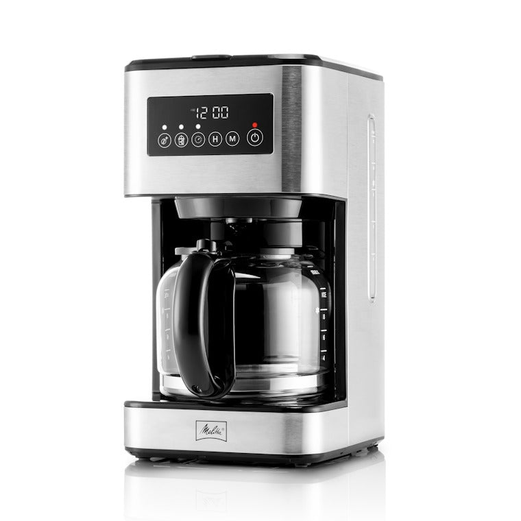 Melitta® Aroma Tocco™ Plus 12-Cup Iced Drip Coffee Maker w/ Glass Carafe | Programmable, Hot & Iced | Black