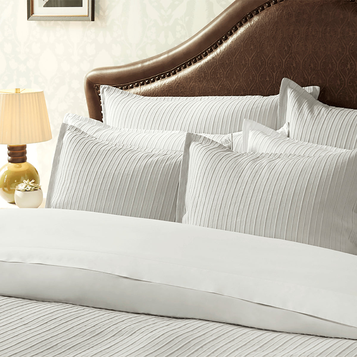Mila Matelassé Duvet Cover & Shams Set