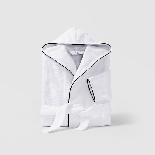 Hooded Waffle Robe