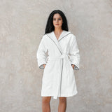 Hooded Waffle Robe