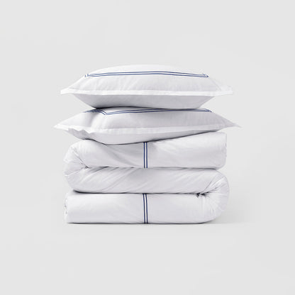 Baratta Percale Duvet Cover & Shams Set