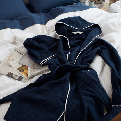 Hooded Waffle Robe