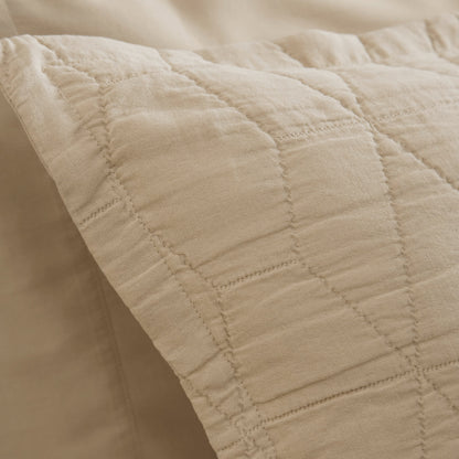 Mosaic Cotton Quilt & Shams Set