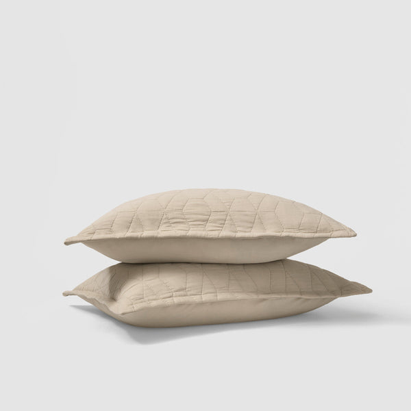 Mosaic Cotton Quilted Shams