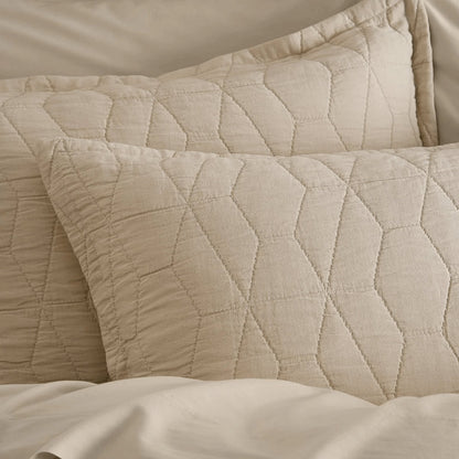 Mosaic Cotton Quilted Shams