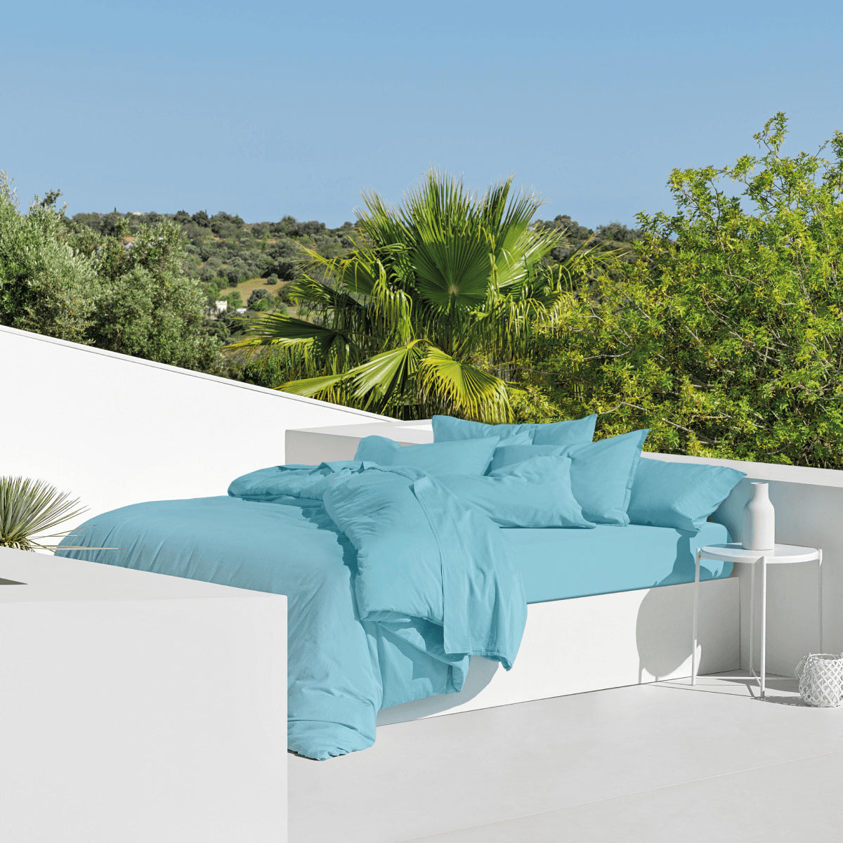 Organic Cotton Duvet Cover & Shams Set