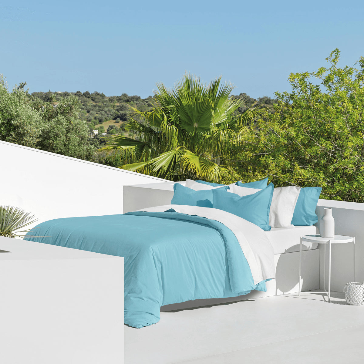 Organic Cotton Duvet Cover & Shams Set