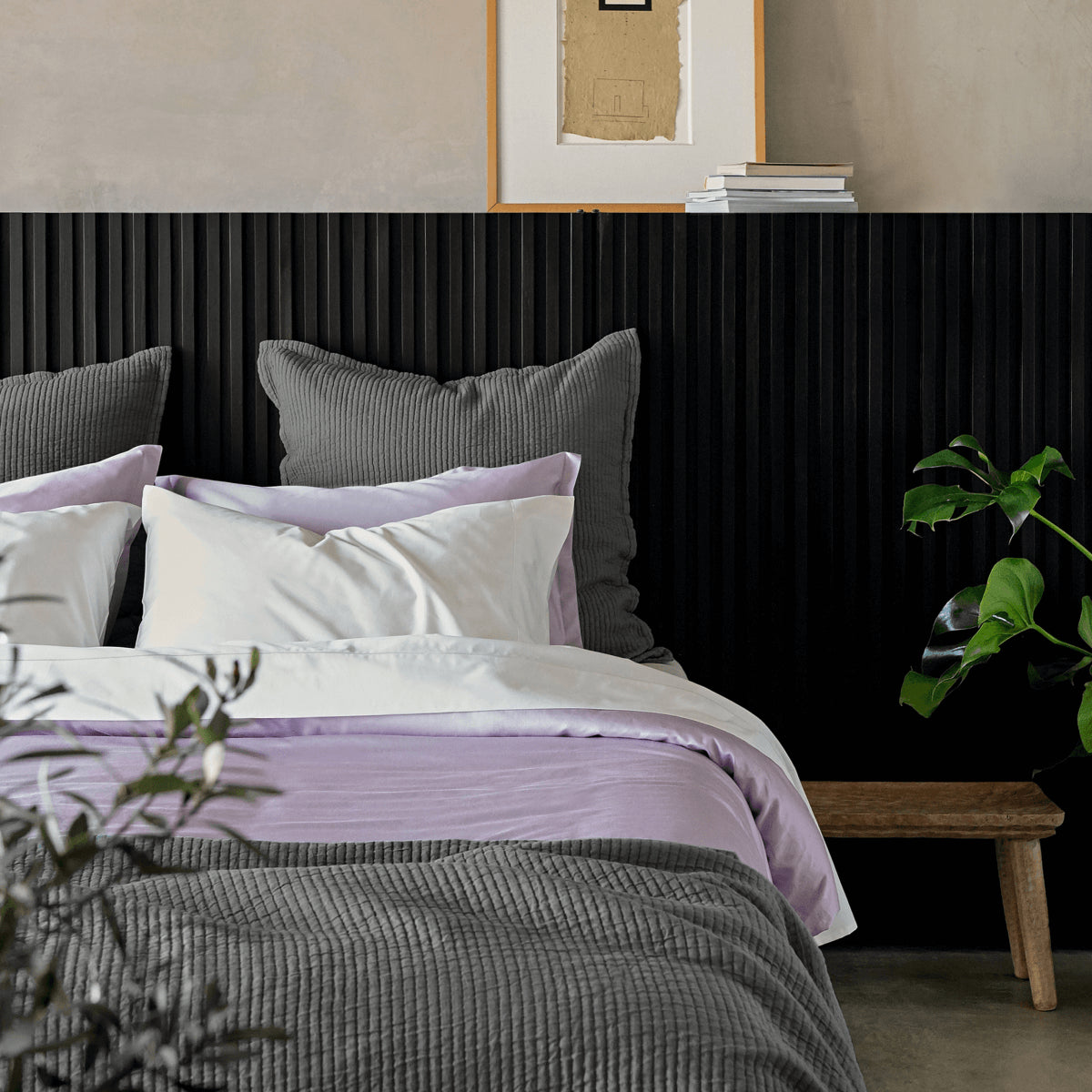 Textured Cotton Coverlet & Shams Set