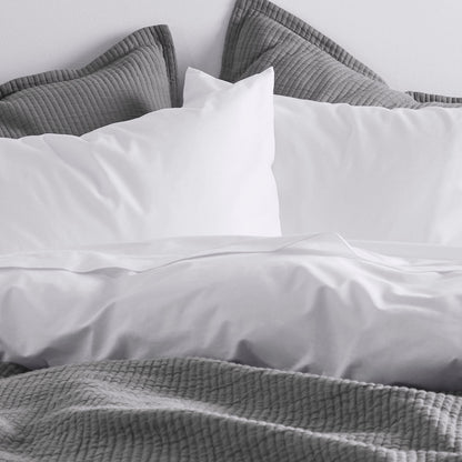 Textured Cotton Coverlet & Shams Set