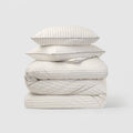 Seersucker Duvet Cover & Shams Set