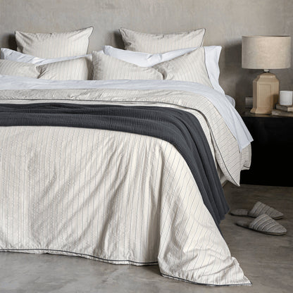 Seersucker Duvet Cover & Shams Set