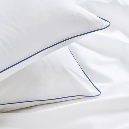 Turin Piped Edge Duvet Cover & Shams Set