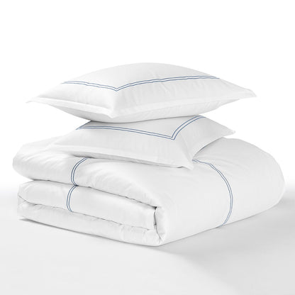 Baratta Percale Duvet Cover & Shams Set