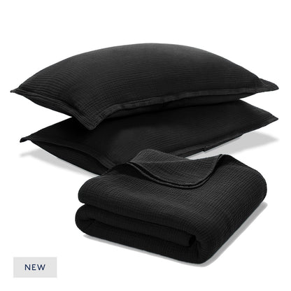 Four Layer Coverlet & Shams Set