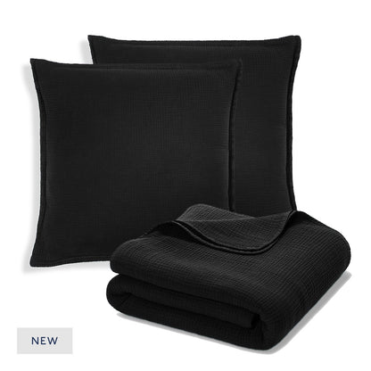 Four Layer Coverlet & Shams Set