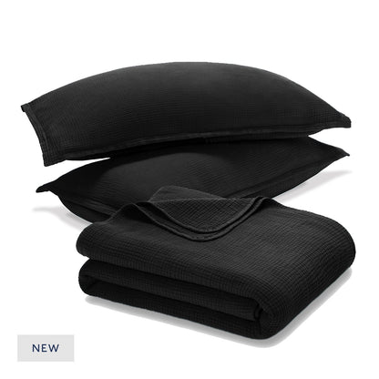 Four Layer Coverlet & Shams Set