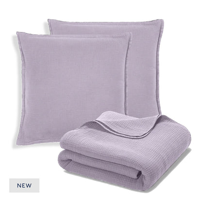 Four Layer Coverlet & Shams Set