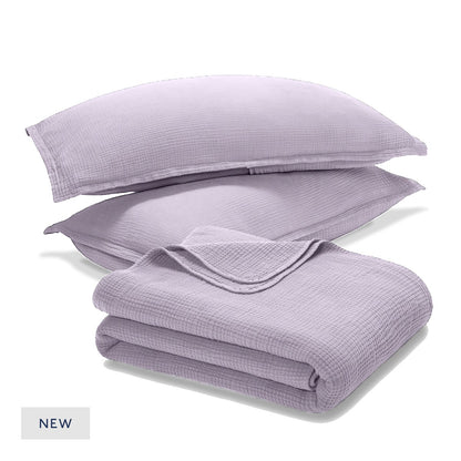 Four Layer Coverlet & Shams Set