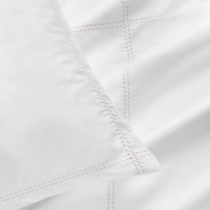 Naples Dotted Stitch Duvet Cover & Shams Set