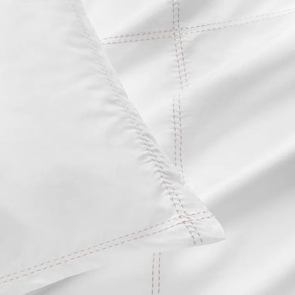 Naples Dotted Stitch Duvet Cover & Shams Set