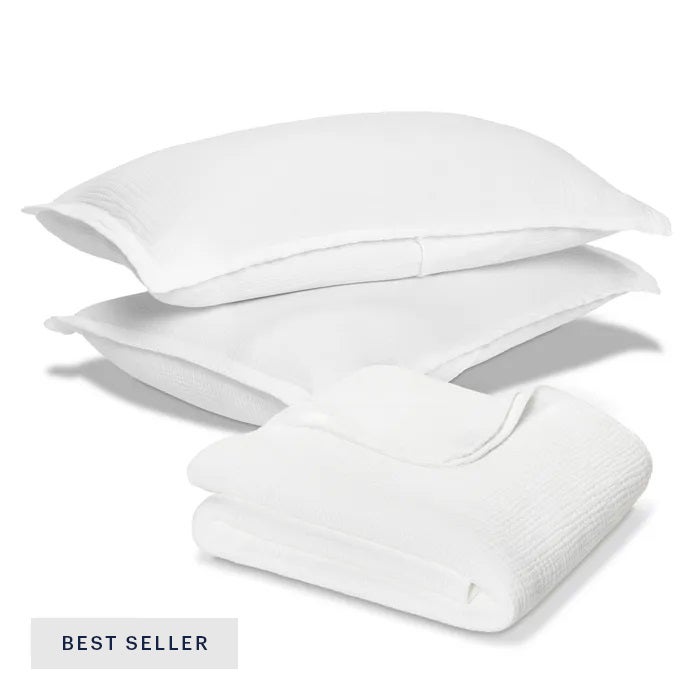 Four Layer Coverlet & Shams Set