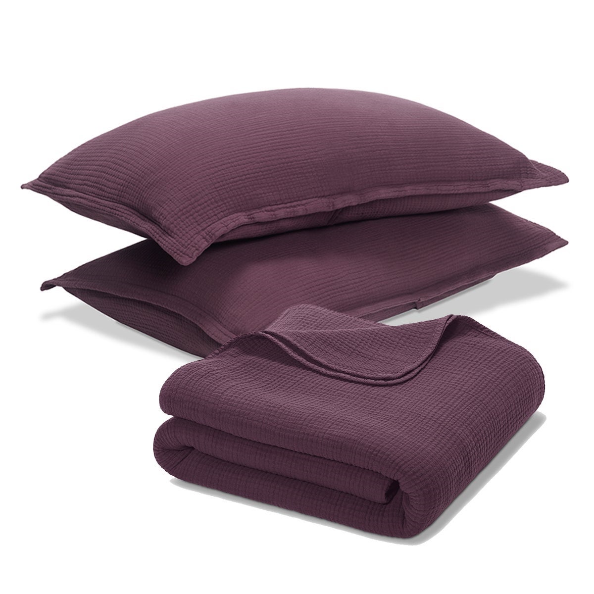 Four Layer Coverlet & Shams Set