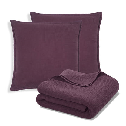 Four Layer Coverlet & Shams Set