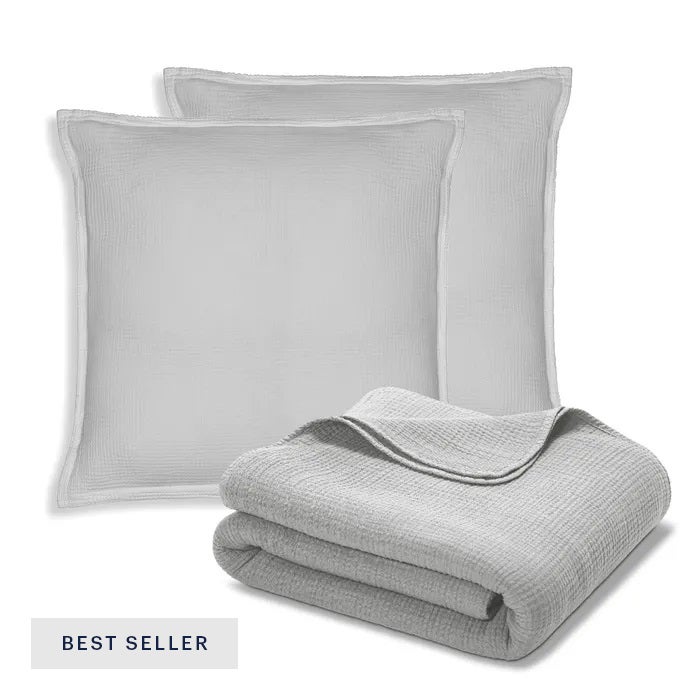 Four Layer Coverlet & Shams Set