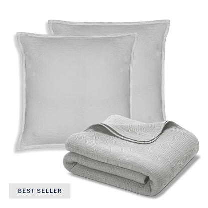 Four Layer Coverlet & Shams Set