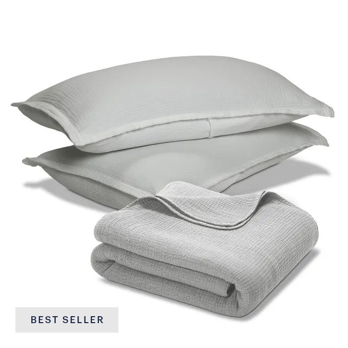 Four Layer Coverlet & Shams Set