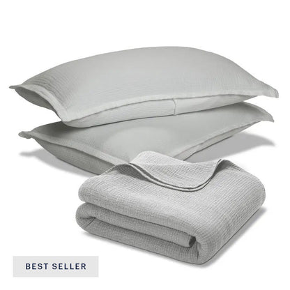 Four Layer Coverlet & Shams Set