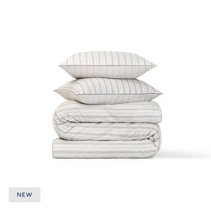 Brushed Cotton Duvet Cover & Shams Set