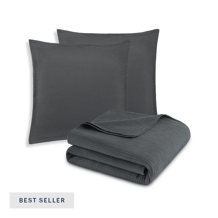 Four Layer Coverlet & Shams Set