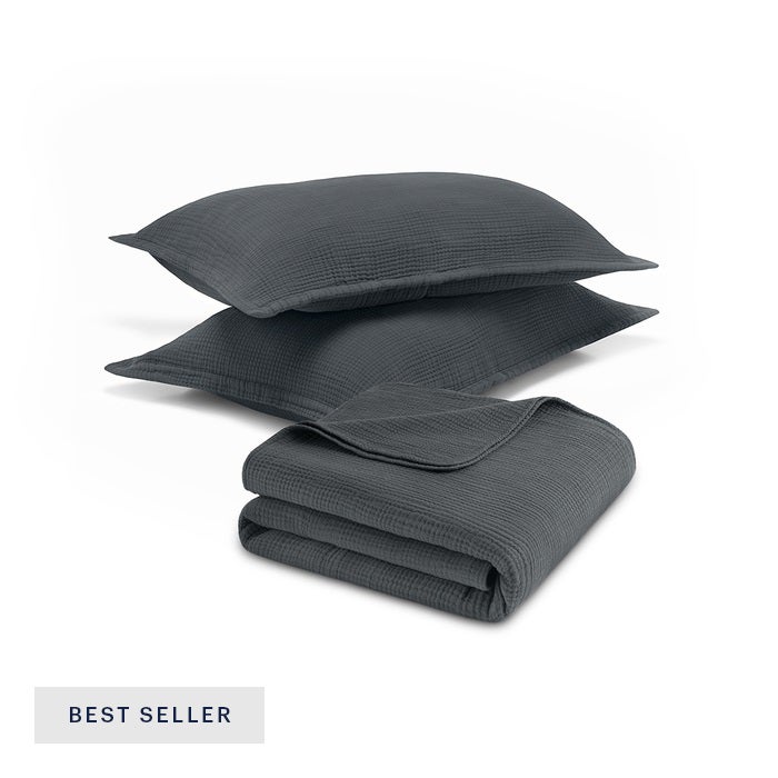 Four Layer Coverlet & Shams Set