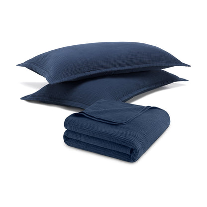 Four Layer Coverlet & Shams Set