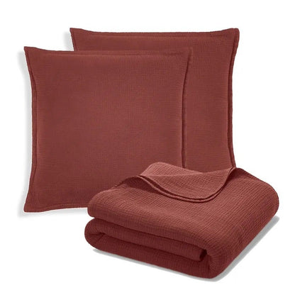 Four Layer Coverlet & Shams Set