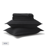 Textured Cotton Coverlet & Shams Set