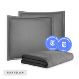 Textured Cotton Coverlet & Shams Set