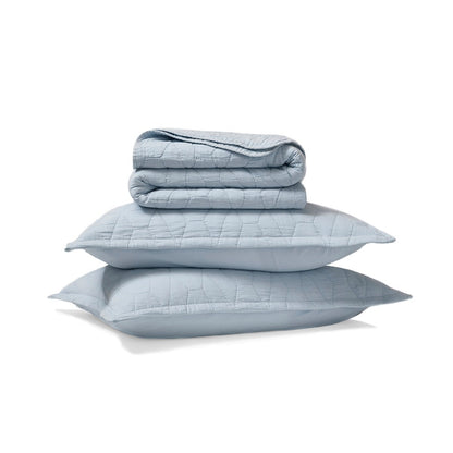 Mosaic Cotton Quilt & Shams Set