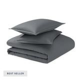 Percale Duvet Cover & Shams Set